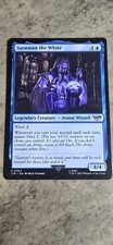 Saruman the White Universes Beyond: the Lord of the Rings Legendary MTG NM