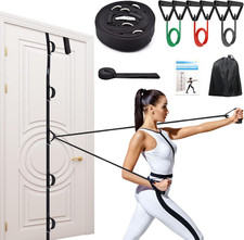 Door Anchor Strap for Resistance Bands Exercises, Multi Point Anchor Gym Attachm