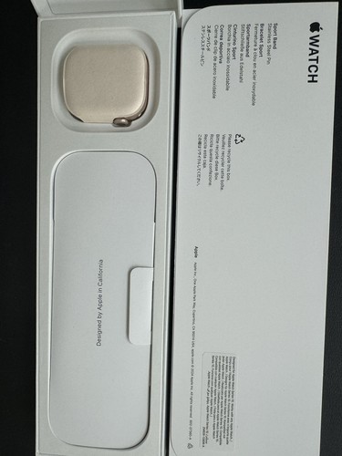 Apple Watch Series 10 42 mm boîtier GPS or rose - bracelet blush léger S/M MWWH3LW/A - Photo 5 sur 6