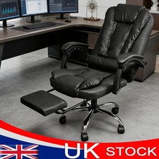 2026 High Back Executive Office Chair- Ergonomic Home Work Computer Desk Leather