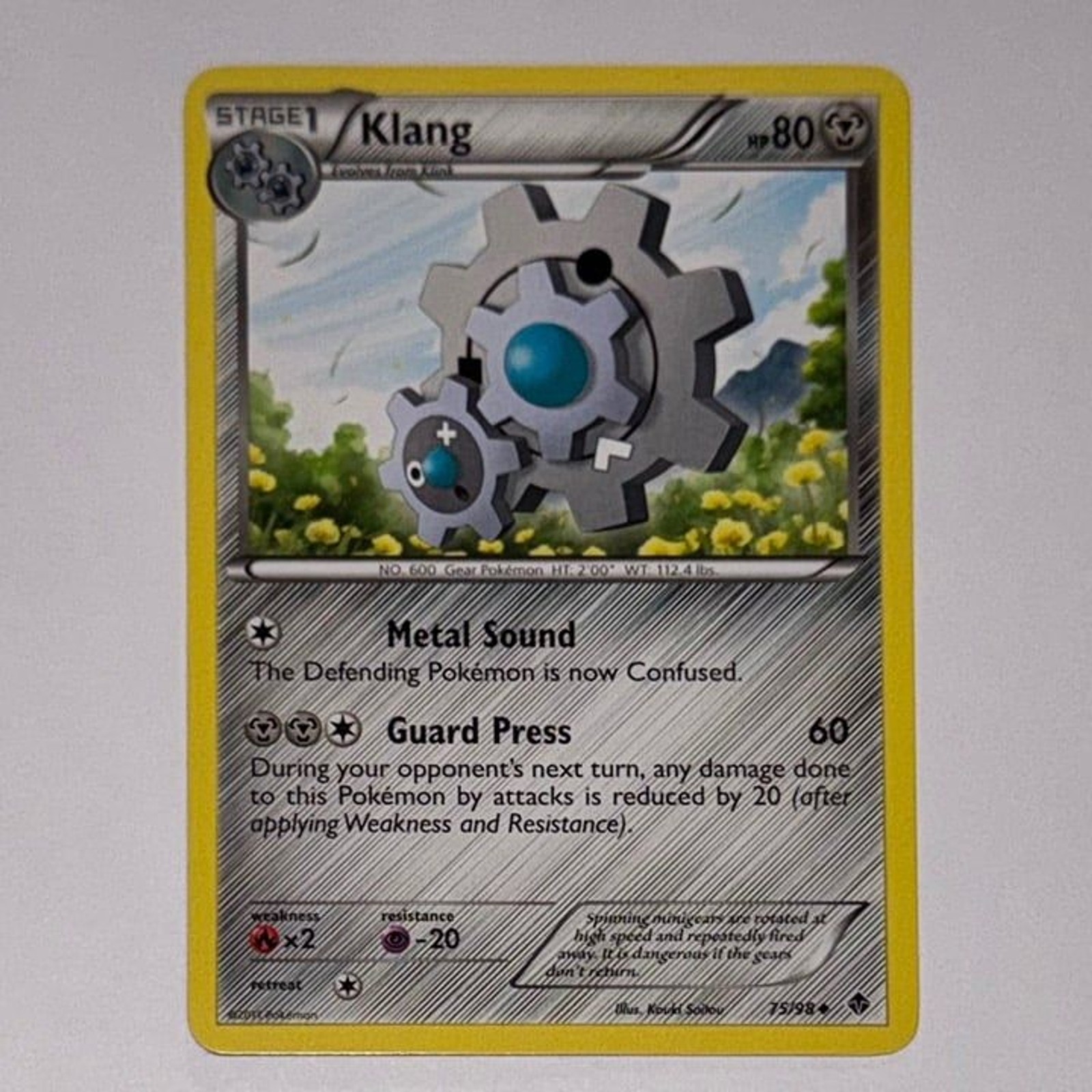 Pokémon Card: Klang 75/98 (Pokemon Emerging Powers)