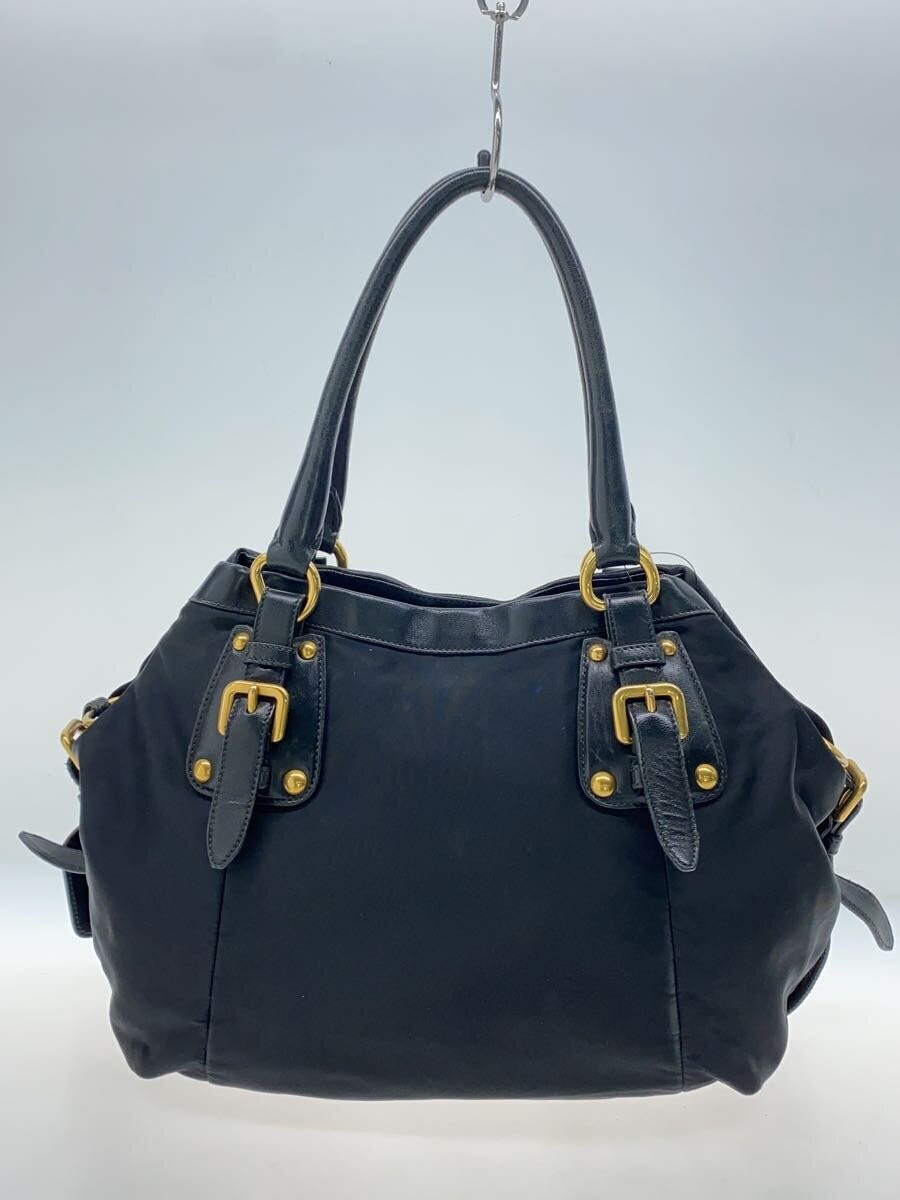 PRADA Handbag BLK Solid BR4559 - image 3
