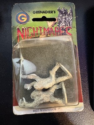 Grenadier Miniatures Nightmares #627 Wendigos 3 Metal Figures Sealed OOP