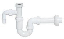 Basic Basin P-Trap 32mm Waste Washing Machine Input