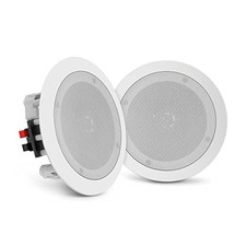 Pyle Surround Wall / Ceiling Home Speaker, Set of 2, White -PDIC1681RD