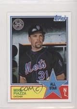 2018 Topps Mini 1983 Topps Design All-Stars Mike Piazza #83AS-63 HOF 2x6