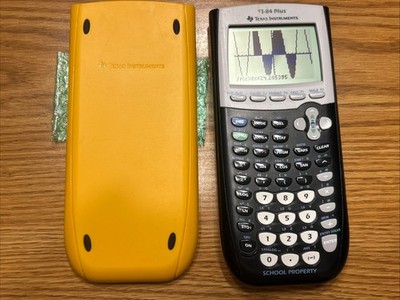 WORKING TI 84 PLUS School Edition Calculator Texas Instruments (ScrMk) (pi 3)