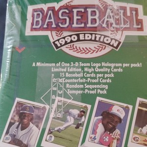 Upper Deck Baseball 1990 Edition MLB Limited Edition Sealed Box 15 Cards