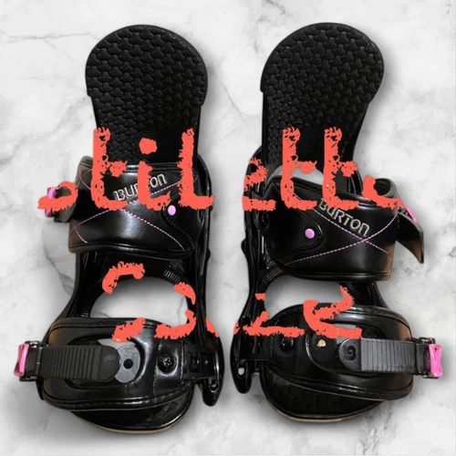 Burton Stiletto Snowboard Bindings Size S for Kids & Women - Picture 1 of 8