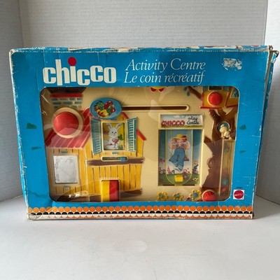 Vintage 1983 MATTEL CHICCO ACTIVITY CENTRE #6563 w/ Box Discovery Toy RARE Italy