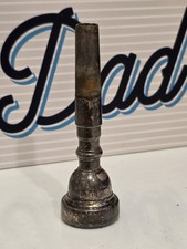 Vintage Vincent Bach Corporation 7C Silver-Plated Mouthpiece Trumpet
