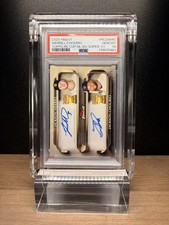 Marketplace image: 2025 Topps Finest Jackson Merrill Chourio Dual Auto Superfractor 1/1 PSA 10