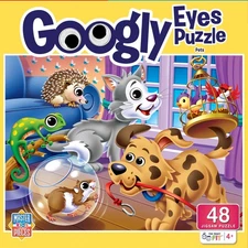 MasterPieces - Googly Eyes - Pets 48 Piece Jigsaw Puzzle