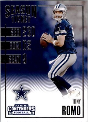 A0669- 2016 Panini Contenders Fb #S 1-100 + Einsätze -du Pick- 15 + Free US