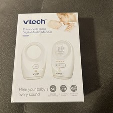 NEW - VTech DM1111 Enhanced Digital Audio Baby Monitor - White - New In Box