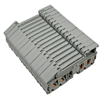 Lot of 15x Phoenix Contact PT 4-QUATTRO DIN Rail Terminal Blocks 3211797