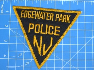 Edgewater Park new Jersey Police patch-vintage