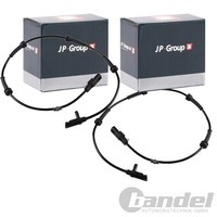2X JP Group ABS-SENSOR Raddrehzal Hinten Beidseitig Passend FüR Nissan X-TRAIL