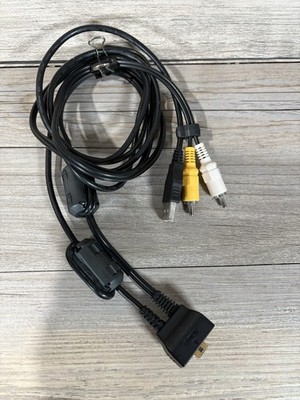 Genuine Nikon OEM USB RCA AV Audio Video Cable ZCAT 2035-0930 Nikon D50