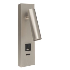 Image of Bedside Wall Light Surface Mounted USB-A+C Adjustable Reading Spotlight
