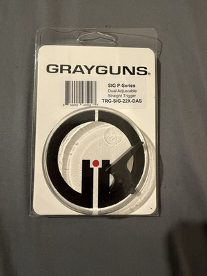 #ad GRAYGUNS SIG SAUER P Series Dual Adjustable Straight Black Trigger $69.00