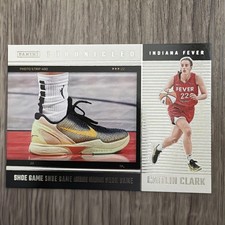 2025 Panini Chronicled Caitlin Clark Shoe Game # 72 Fever