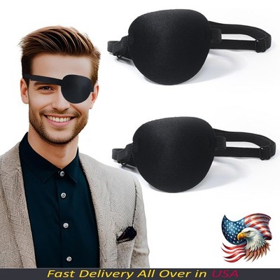 2 Pcs Adjustable Eye Patches Left/Right Lazy Eye Patches for Adults Children
