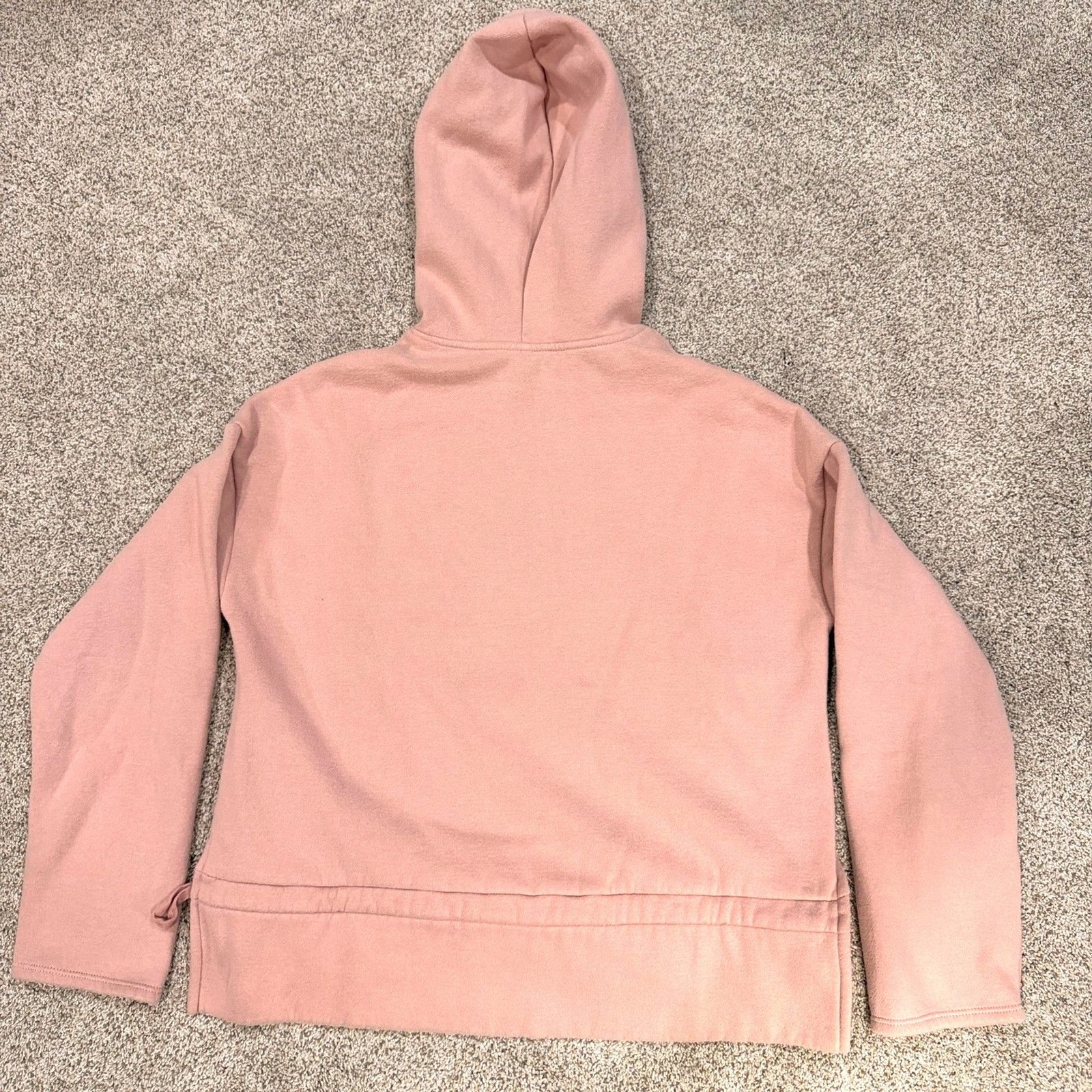 Fabletics Light Pink Drawstring Hem Pullover Hood… - image 8