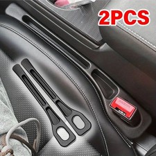 2pcs Car Seat Gap Filler Seat Crevice Storage Box Bag Between Seats Console Orga