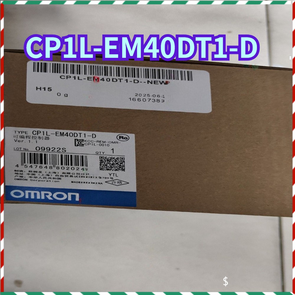Omron CP1L-EM40DT1-D Programmable Logic Controller 1PC New In Box #TTS