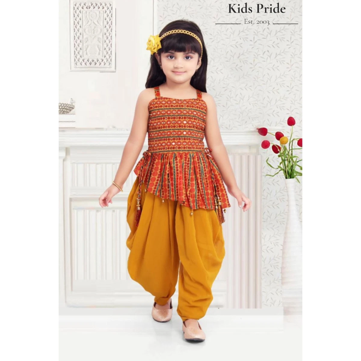 Dhoti dress for girls hotsell
