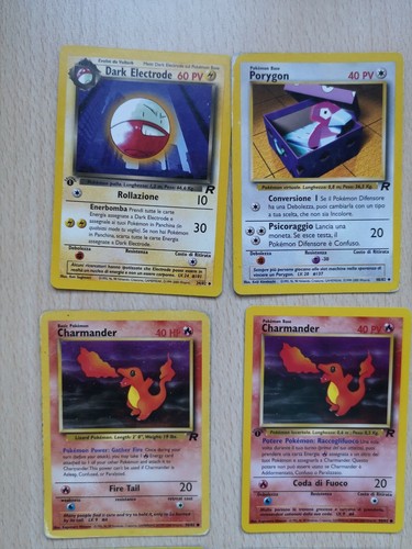 TEAM ROCKET SET POKEMON (SINGOLE, PRIMA EDIZIONE, NON COMUNI) - SCONTI - Foto 130 di 378