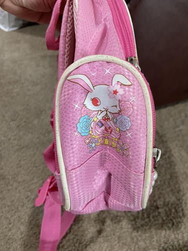Sanrio Jewelpet 2012 Mini 10” Backpack Rucksack Bag Charm Pink - Picture 8 of 18