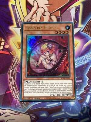 Carta Yu-Gi-Oh! Traptrix Pudica – SDBT-EN001 – Ultra Rara – 1ª Edición