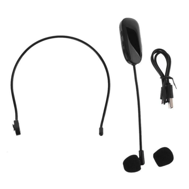 Head Wear Mic FM Wireless Microphone For Radio Loudspeaker Tour Guide Teaching