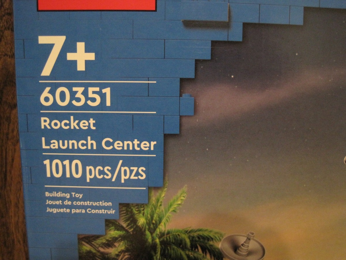 2022 LEGO CITY 60351 ROCKET LAUNCH CENTER 1010 PIECES--NEW