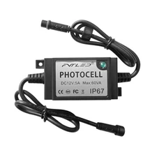 LED Photocell DC 12V PC Waterproof IP68 Max.Load Power 60W Only for FVTLED Re...