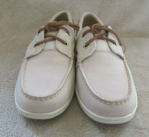 SPERRY Top Sider Koifish Wool Premium Leather Boat Shoes US 8.5 M EUR 39.5 NWB - Picture 3 of 9