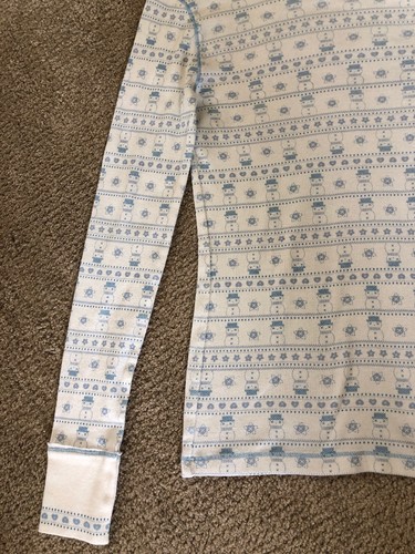 Justice Top Snowman Motif Winter Holiday Great For Layering Size L 14 New W/Tags - Picture 2 of 8