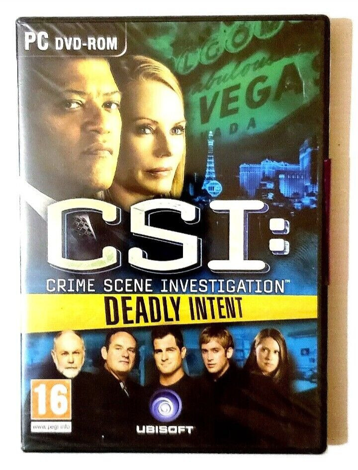 CSI Crime Scene Investigation, Deadly Intent | eBay
