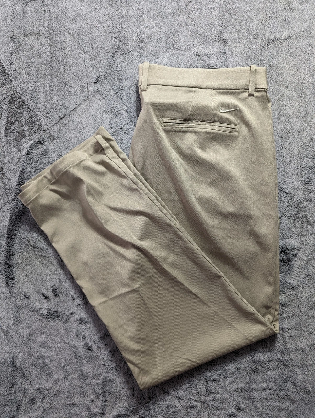 Nike Dri Fit Pantalone Casual Uomo Taglia 40x30 Beige