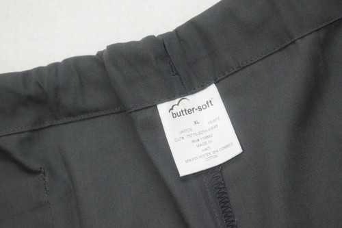 Uniform Advantage Butter-Soft Unisex Drawstring Scrub Pants Gray Pockets XL NEW - Picture 8 of 10