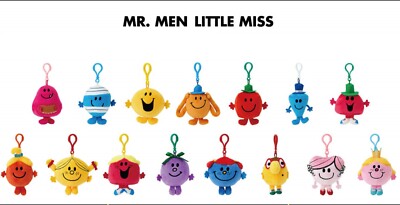 Mr.Men Little Miss Sanrio Mascot Holder Plush  Sanrio Original Official Japan