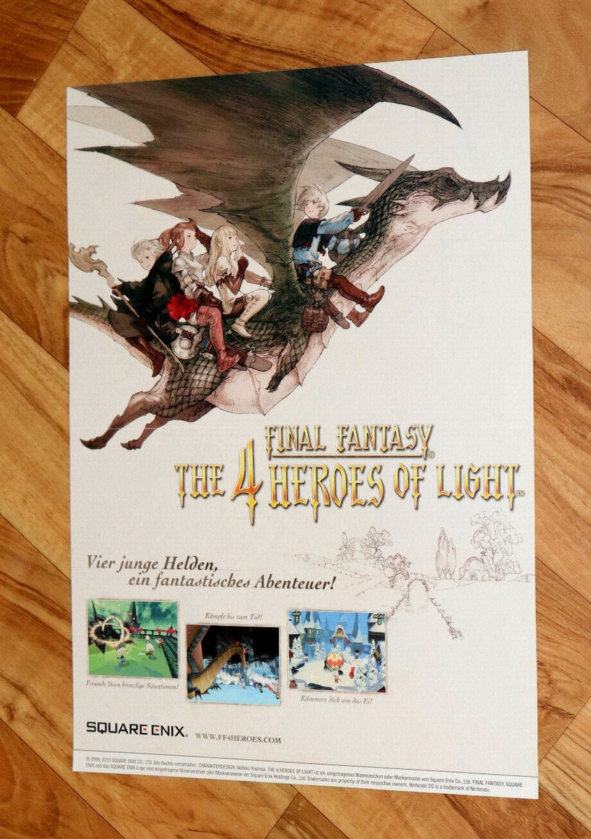 Invizimals / Final Fantasy The 4 Heroes of Light Very Rare Mini
