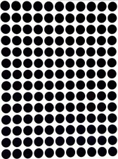 Round Dots Circle Stickers 3/8 0.375 inch 10 mm Color Coded Sticky Label