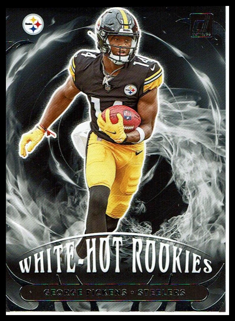 2022 Donruss #WHR-8 George Pickens White Hot Rookies