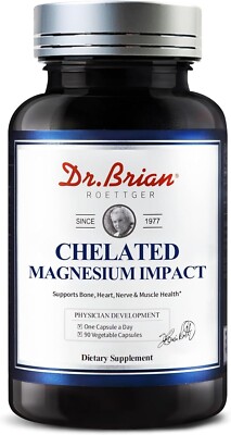 Dr. Brian Magnesium Complex | 200mg High Absorption Complex - 90 Day Supply