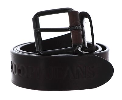 JOOP! Men's Jeans Belt 4,0 CM W100 Gürtel D`Brown dunkelbraun Neu