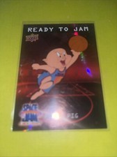2021 UPPER DECK SPACE JAM 2 A NEW LEGACY PORKY PIG READY TO JAM Red #183/999