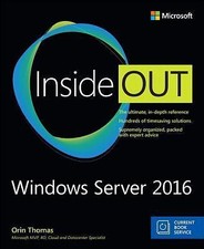 Windows Server 2016 Inside Out includes Current Book Service - VERY GOOD